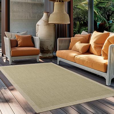 Outdoorteppich AYYILDIZ TEPPICHE "GIZA 1410", grün, B:160cm H:3mm L:230cm, Polypropylen, Teppiche, Läufer, In- und Outdoor, Wetterfest, Wasserabweisend, robust Image