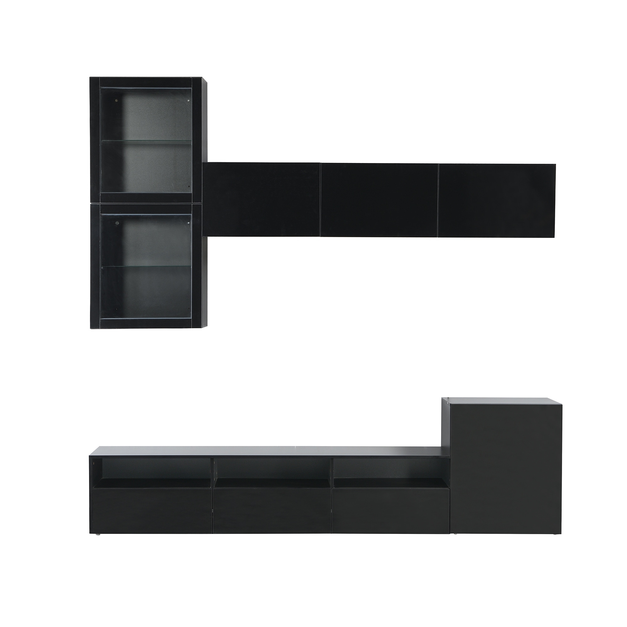 High Gloss Versatile Entertainment Center