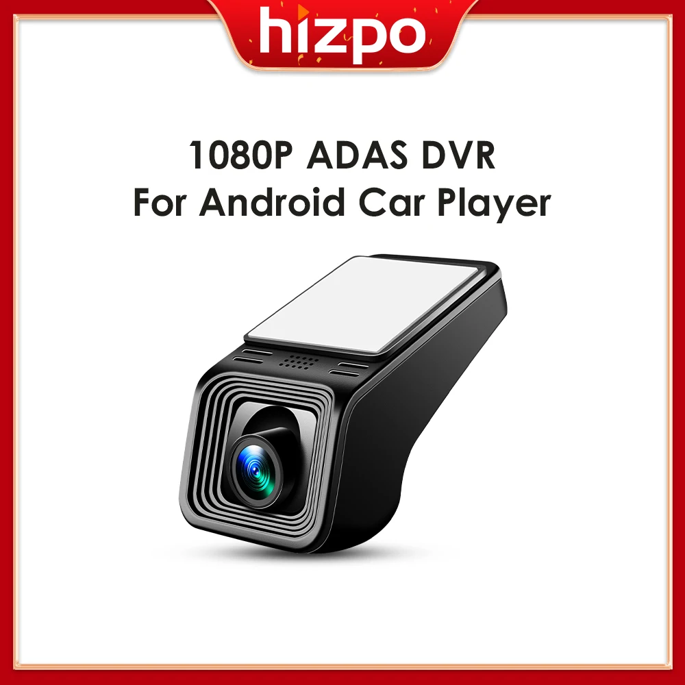 Hizpo Auto Dash HD 1080P ADAS USB Front DVR Kamera Für Android GPS Player Fahren Digital Video Recorder Nacht version Keine SD Karte