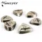 Alice 10pcs Metall gitarren pickel 0,3mm dünn haltbar silberfarben profession elle Bass Ukulele Gitarren picks Gitarren verstärker Bass Guita