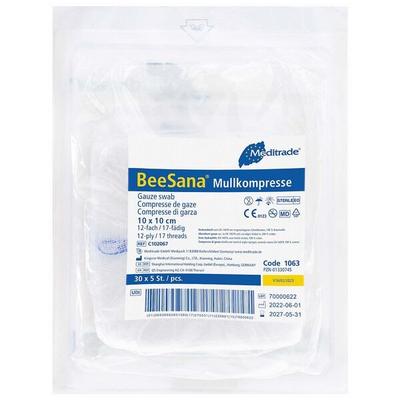 Meditrade 150er-Pack Mullkompresse 12-fach 10 x 10 cm