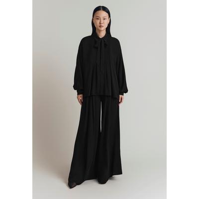 Ghost Margie Pussybow Tie Neck Blouse