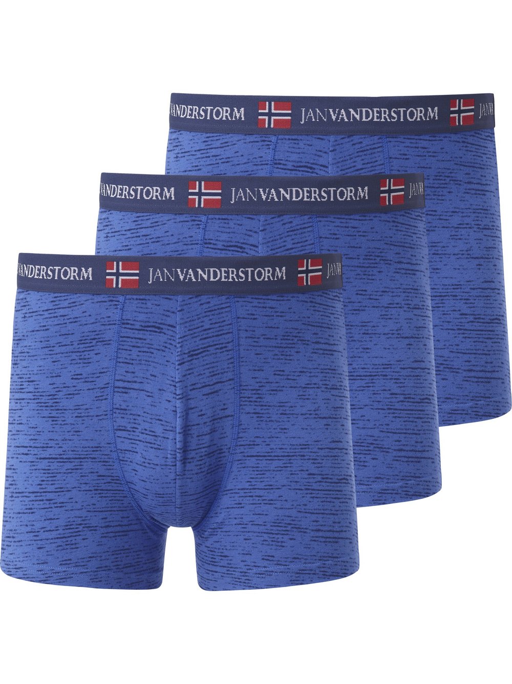 Jan Vanderstorm 3er Pack Retropant Herren blau, 4XL Image