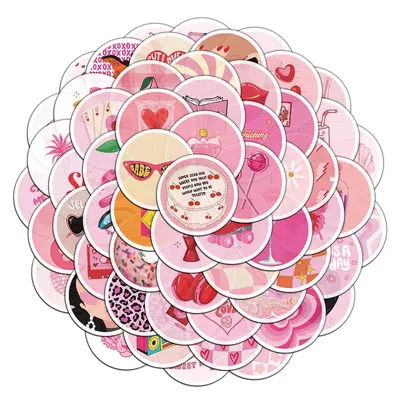 60/pcs amerikanische groovy Retro-Aufkleber coolen Stil Premium-Aufkleber kreative DIY Dekoration Notebook Telefon Kühlschrank Aufkleber Image