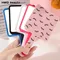 Wimpernverlängerung Handheld Make-up Spiegel Quadratischer Kosmetikspiegel mit Kunststoffgriff Hand High Definition Spiegel Beauty Zubehör