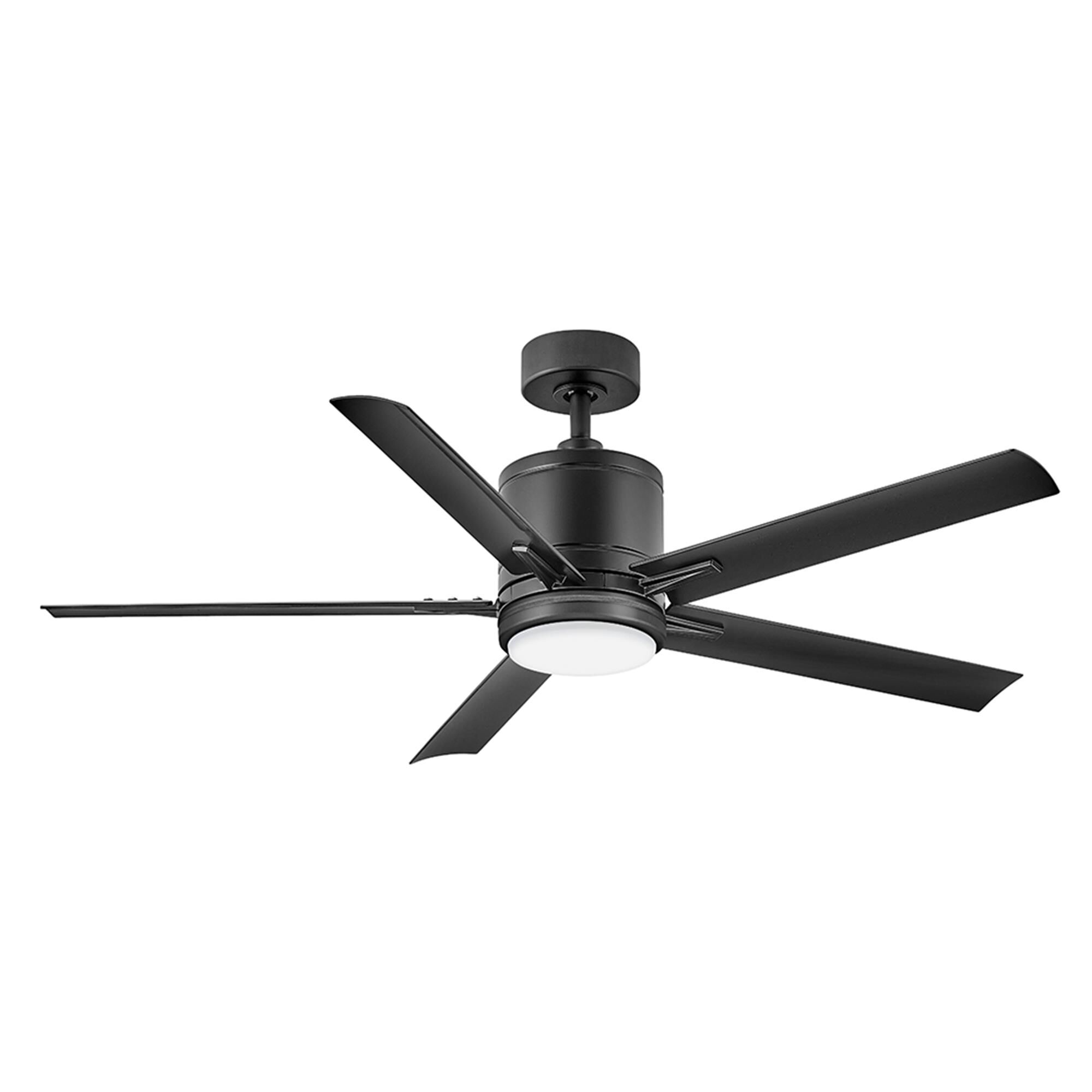 Hinkley Lighting Vail 52 Inch Ceiling Fan with Light Kit - 907052FMB-LWD