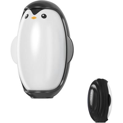TEMU 1/3 Pack Penguin-shaped Reusable Lint , Mini Travel Size, Portable Lint Remover For Clothes & Pet Hair, Extra Washable Gel, Plastic Material, Ideal For Dog Owners Image