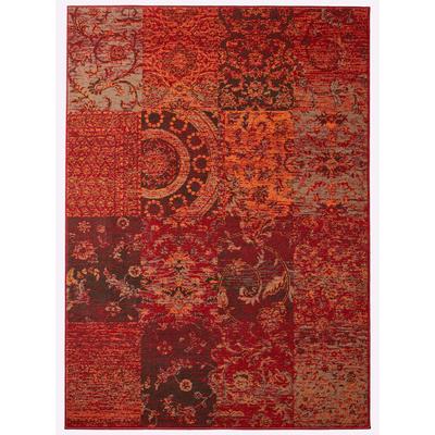 Teppich HEINE HOME Gr. 1, orange (terra), B:60cm H:7mm L:110cm, Polypropylen, Kunstfaser, Teppiche Image