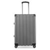 Hartschalen-Trolley HAUPTSTADTKOFFER "Q-Damm, verschiedene Farben und Größen", Gr. B/H/T: 45,5cm x 68cm x 27cm 71 l, silber, ABS, festlich, Koffer, Hartschalenkoffer Reisekoffer Trolley mit TSA-Schloss
