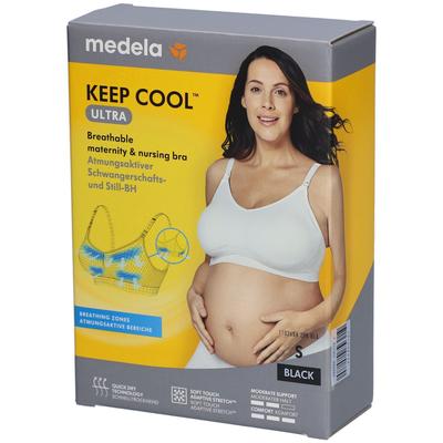 Medela Keep Cool Ultra BH S schwarz 1 St Bustier Image