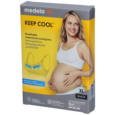 Medela Keep Cool BH XL schwarz 1 St Bustier Image