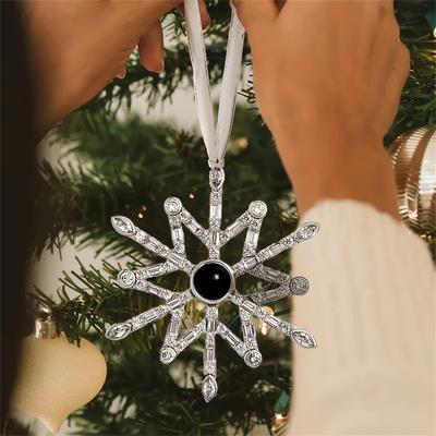 TEMU Custom Hexagon Hanging Decor - Christmas, Thanksgiving & New Year | No Power Needed | Ideal For Room | Unique Gift Idea Image