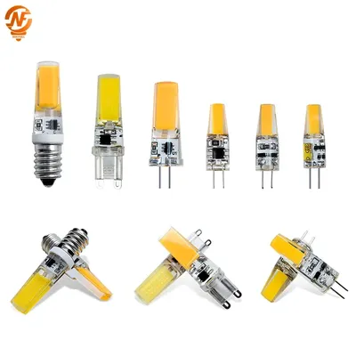 1-10PCS E14 LED Light Bulb 3W 6W G4 Lamp AC DC 12V 220V G9 LED Spot Light for Pendant Lighting Fixture Home Lighting Chandeliers