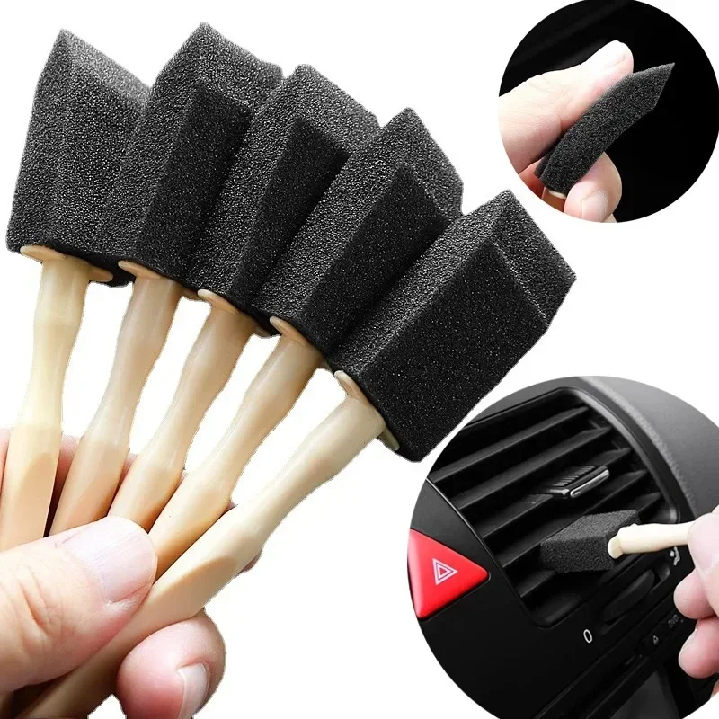Auto Klimaanlage Vent Reiniger Reinigung Pinsel Detaillierung Peeling Pinsel Outlet Waschen Duster Staub Entfernung Auto Innen Sauber Werkzeug Image