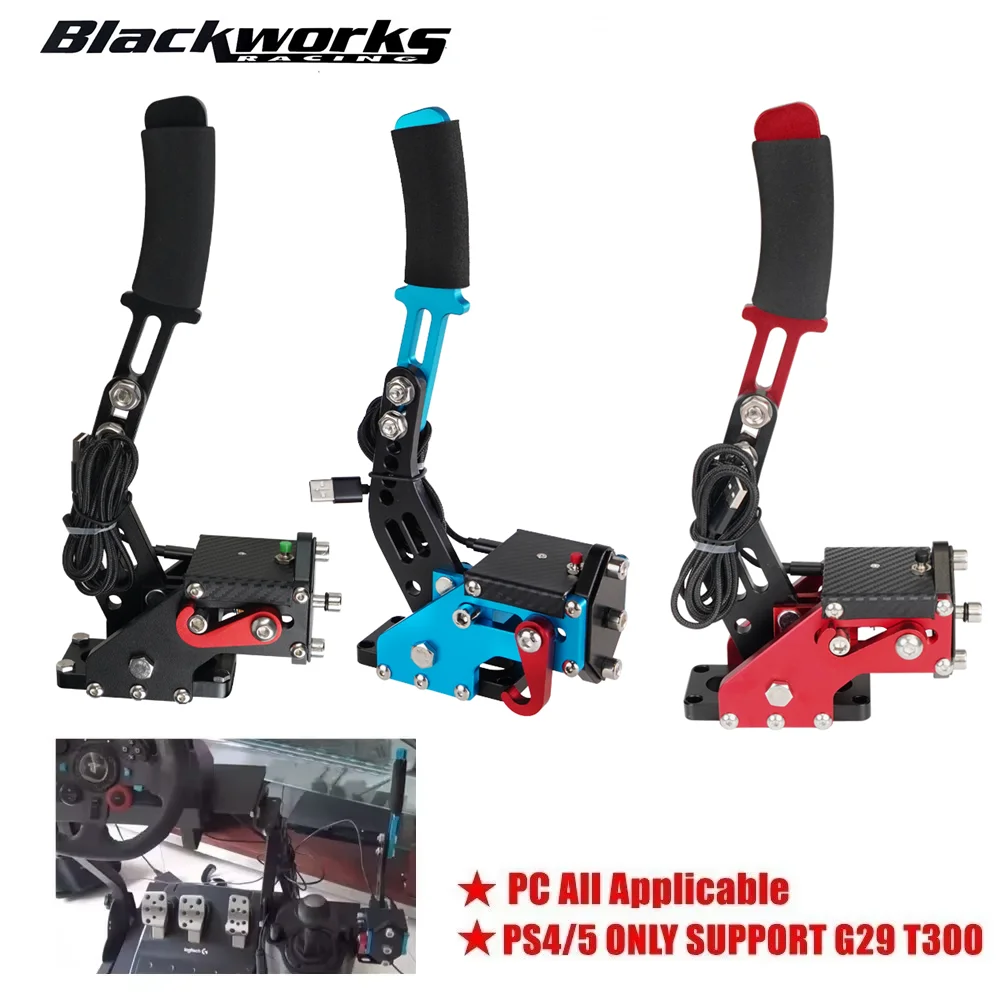 PS4/PS5 USB-Handbremse für Logitech G29 oder T300, XBOX1 XSS XSX G920, Universal PC SIM Racing Dirt Rally Games Handbremssystem Image