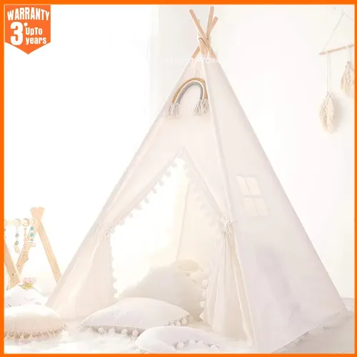 1,6 m Kinderzelt Spielhaus Wigwam für Kinder Tragbare Kind Tipi Zelte Tipi Kleinkind Bällebad Mädchen Schloss Spielzimmer Tipi