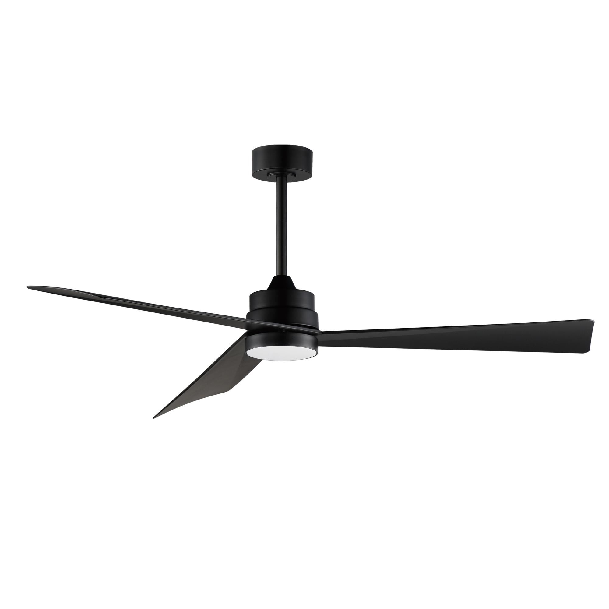 Maxim Lighting Vortex 60 Inch Ceiling Fan with Light Kit - 88849WTBK