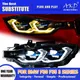 AKD Lampada Frontale per BMW F30 F35 Faro A LED 2013-2019 Fari 320i 325i DRL Indicatori di direzione Abbaglianti Angelo Occhio Lente Del Proiettore