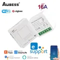 Tuya ZigBee WiFi Smart Switch ewelink smart life App 16A Relè fai da te Controllo vocale Domotica intelligente per Alexa Google Alice