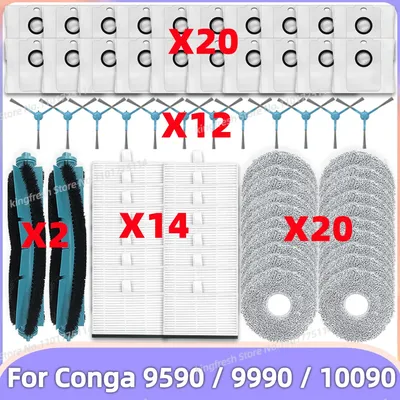 Passend für Cecotec Conga 9590 / 9990 / 10090 AI Spin Revolution Ultra Power Home Ersatzteile Haupt- Image