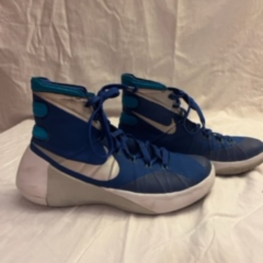 Nike Shoes | Men's Nike Hyperdunk 2015 Basketball Shoes | Color: Blue/White | Size: 5