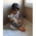 Handgefertigtes großes Kuscheltier Seelöwe - Soft Cuddle Ocean Plüschtier - Robbe für Babys und Kinder