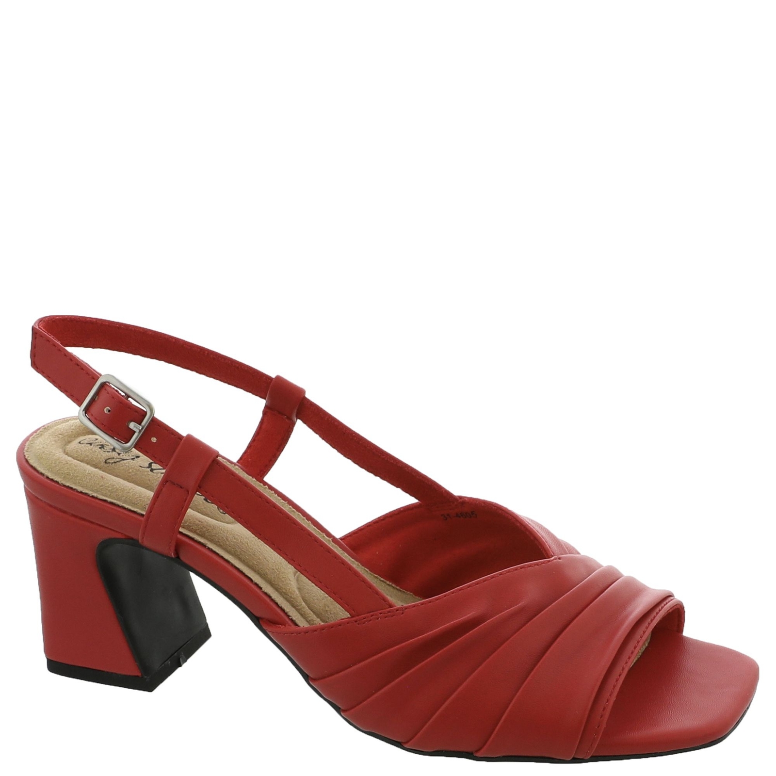 Easy Street Lucie - Womens 7 Red Sandal Medium