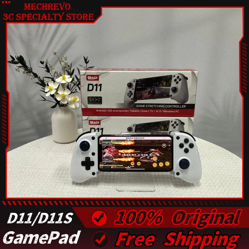 2024 neue Bsp-D11 Stretching Wireless Game Controller Für Schalter Android Apple Ios Tablet Für Ps3/Ps4/Xbox gamepad Streaming