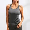 Per donna Girocollo Top yoga Canotta Canotta elasticizzata Supporto leggero Autunno Sportivo Tinta unica Nero Bianco Yoga Fitness Allenamento in palestra Gilet / Gilet Canotte Superiore Senza maniche