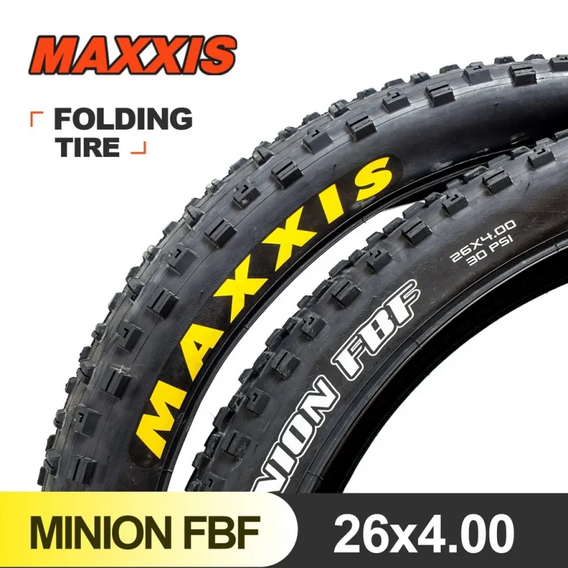 MAXXIS 26 Minion FBF FBR 26 * 4,0 26 * 4,8 Falten MTB Mountainbike Reifen für Trial Ride Fat Bike Plus Reifen Low Rolling Fahrrad Teil Image