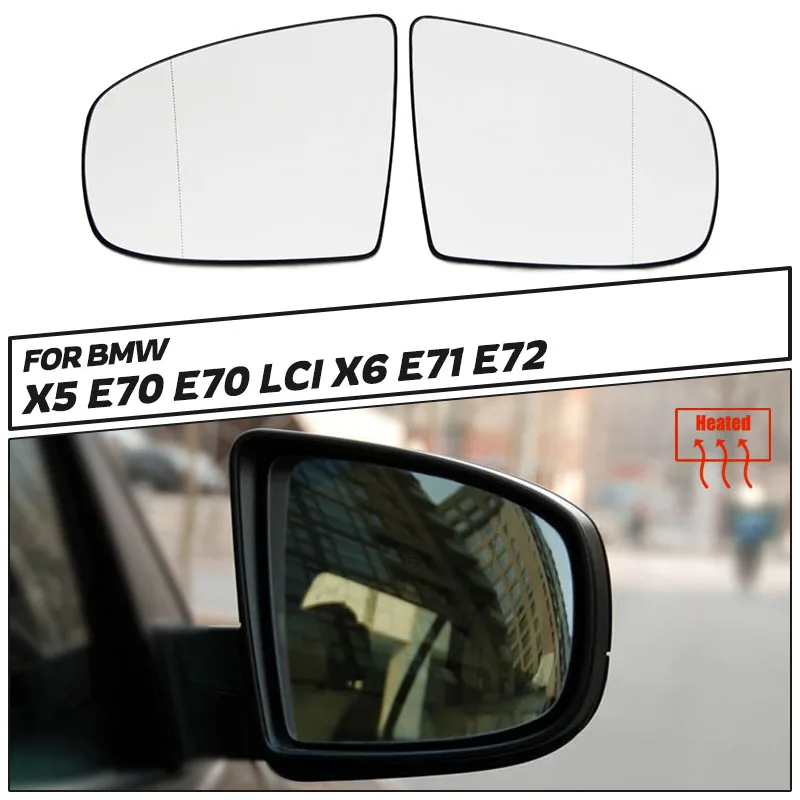 Rückspiegel Seitens piegel Glas beheizte Einstellung für BMW X5 E70 2006-2011x6 E71 E72 2008-2015 Image