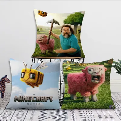 Film A M-MineCraft Niedliche Dekoration Zimmer Zuhause Sofa Wohnzimmer Büro Auto Nordic Einfachheit Image