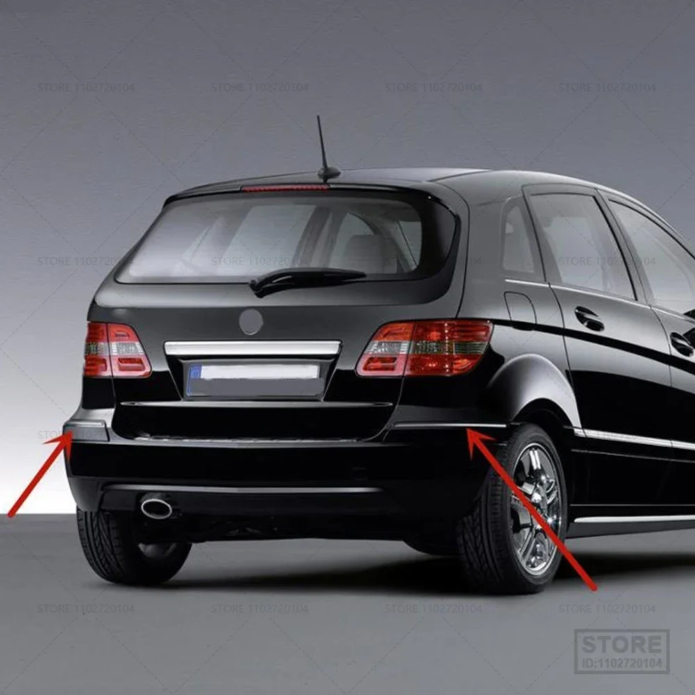 Chrom-reflektierender Streifen für die hintere Stoßstange für Mercedes-Benz B-Klasse W245 2008–2010 1698851921 1698852021 Image