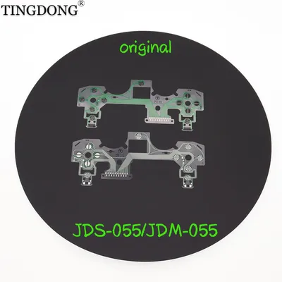 2 stücke für ps4 jds055 band platine film joystick flex kabel leitfähiger film für playstation 4 pro Image