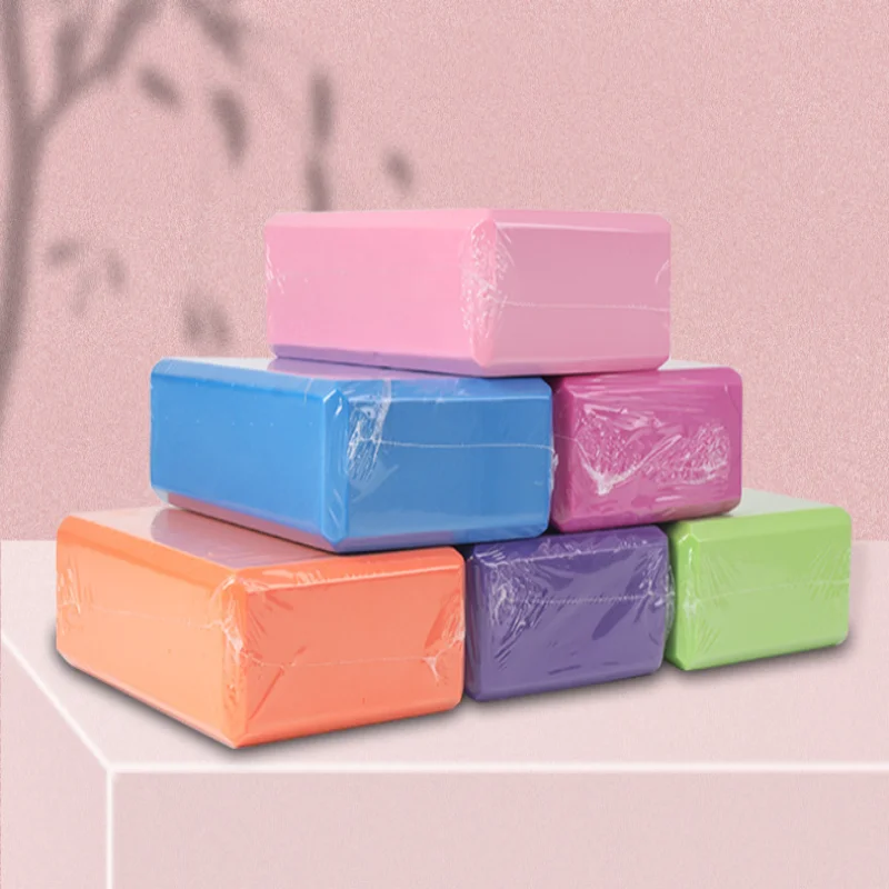 2 Stück Yoga Block Set Fitness Gürtel Set für Training Workout Fitness Training Block Stretching Gürtel Yoga Polster