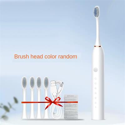 Intelligent electric toothbrush for adults convenient couple home USB charging waterproof electric toothbrush