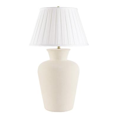 Suzanne Kasler Adella Table Lamp with Shade - Box Pleat White - Ballard Designs