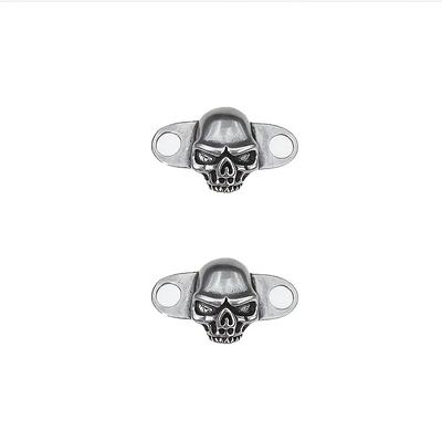 TEMU Skull-themed Shoe Laces, Wristbands, And Anklets Are Trendy Accessories.