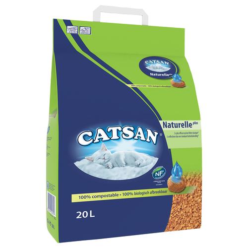 20l Naturelle Plus Catsan Katzenstreu zum Sonderpreis!