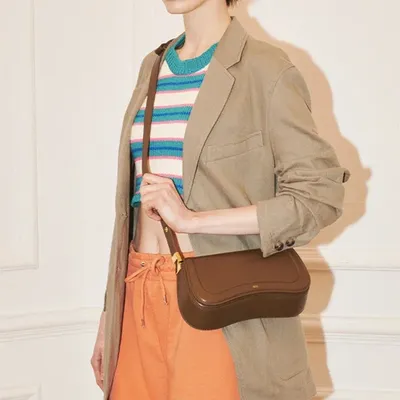Women's Fashion One Shoulder Pudding Bag JOY Niche Fashion Spring/Summer New Crossbody Handpit Bag