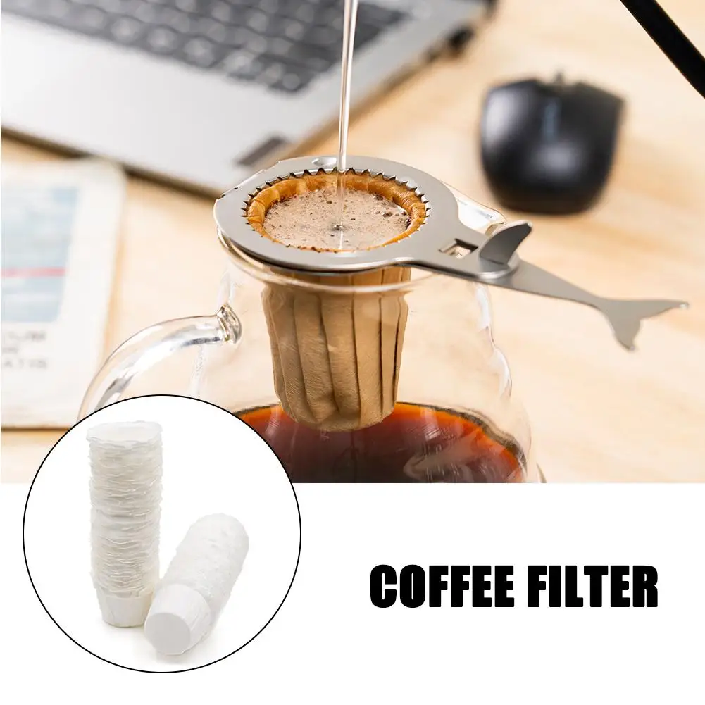 100 Stück Papierfilter Tassen Ersatz K-Cup Filter für Keurig K-Cup atemberaubende Kaffeefilter Image