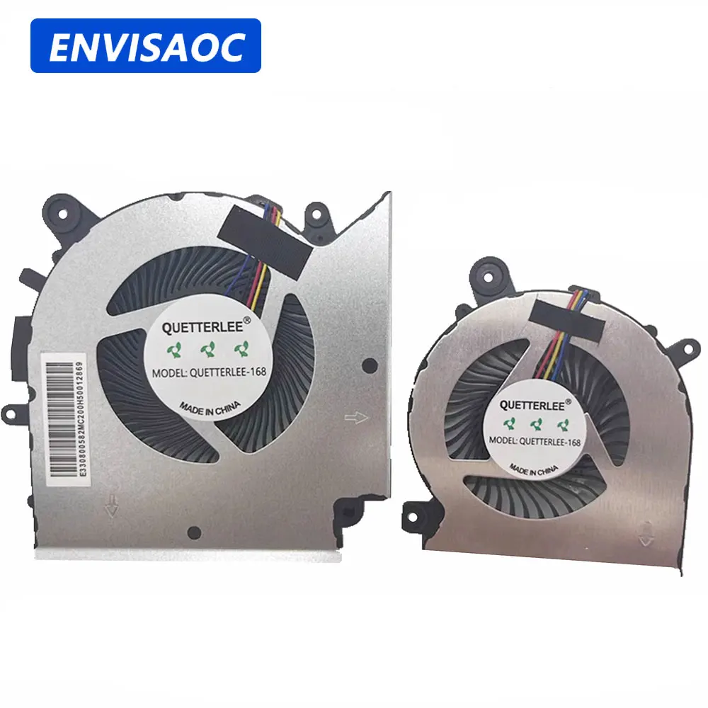 NEUE OEM Für MSI GF66 GL66 GF76 GL76 Pulse MS-1581 MS-1583 N459 N460 Laptop CPU GPU Lüfter Kühlkörper Lüfter Kühler DC5V Image