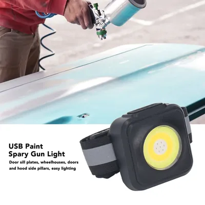 Tragbares Farbspray-Licht, praktisches USB-Sprühlicht für Auto und Automobil, für die Garage