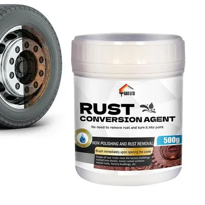 Rust Encapsulator Paint Water-Based Rust Converter 500ml Highly Effective Water-Based Rust Converter