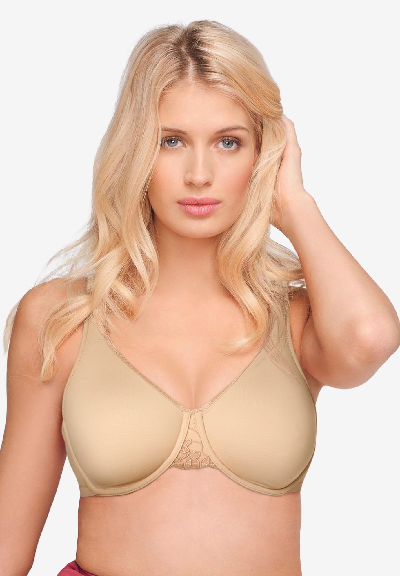 Plus Size Women's Smooth Caress Bra by Avenue Body in Natural (Size 42 B)