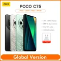 POCO C75 Versione Globale Smartphone NFC 128GB 256GB 6.88 "Display Dot Drop Helio G81-Ultra 50MP Fotocamera Massiva 5160mAh Batteria