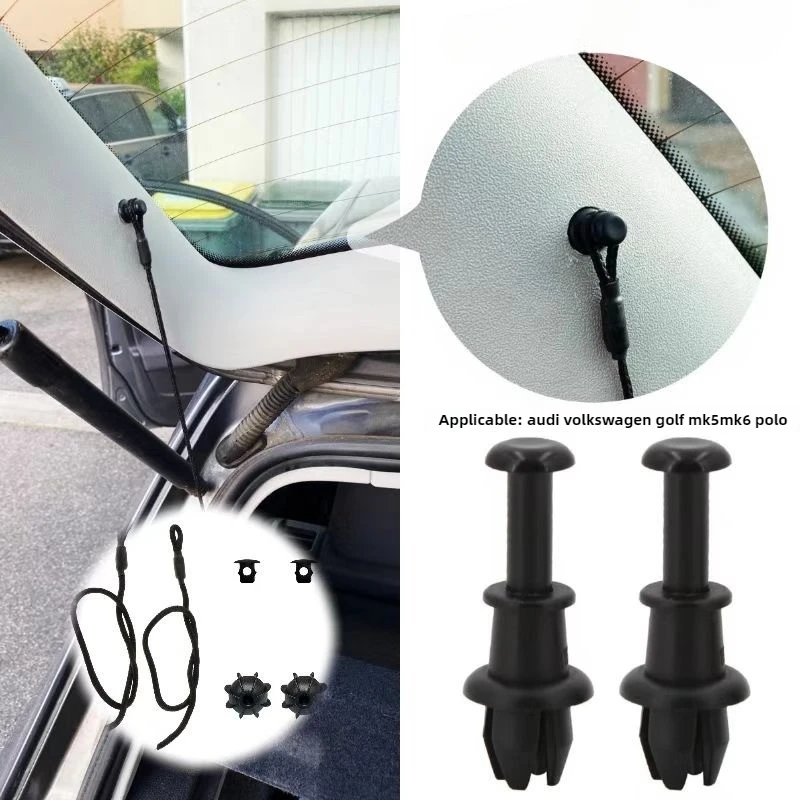 Clip per ripiano posteriore per Audi A3 S3 8v Seat Altea Ibiza 6j Seat Leon 1p Toledo Iii 5p Vw Tigaun Mk1 Polo 5 Golf Mk5 Mk6 Scala