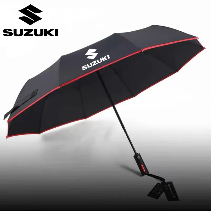Auto Automatische Falten Winddicht Sonnenschirm Regenschirm Für Suzuki S-Cross Swift SX4 Vitara Jimny Grand-Vitara Alto ciaz Zubehör Image