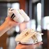 0 3 6 18 Monate Kleinkinder rutschfeste Bodenschuhe Wanderer Schuhe für Kleinkinder Mädchen Jungen Turnschuhe mit weicher Sohle Mokassins Babyschuhe