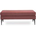 Sicaan - Banc/bout de lit max velours vieux rose